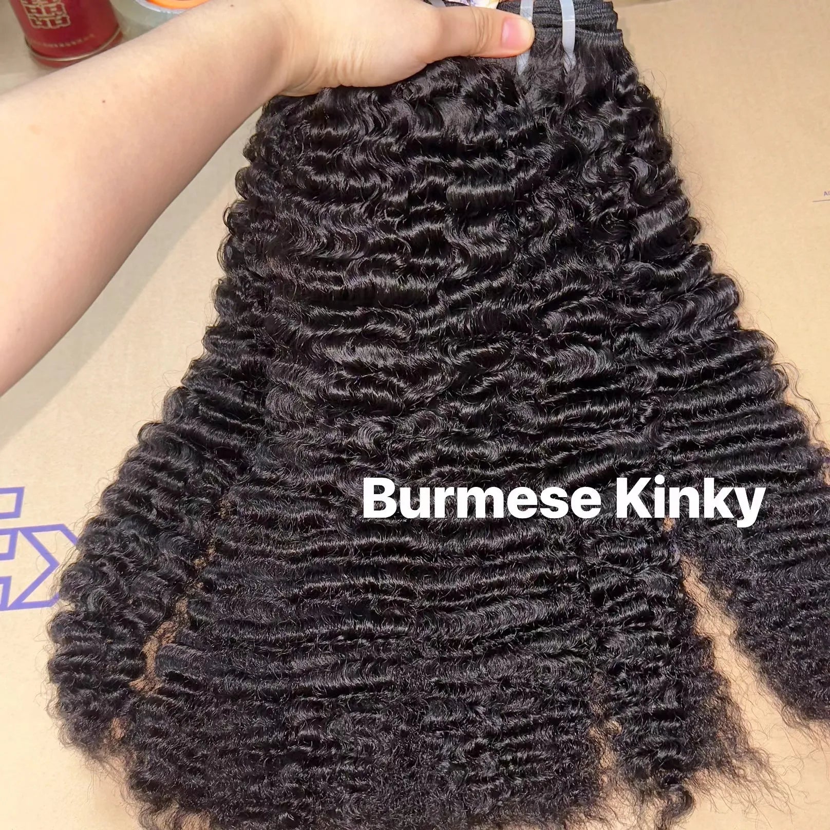 Unprocessed Raw Indian Burmese Vietnamese Human Hair Extensions Bundles Full Cuticle Aligned Double Weft Raw Burmese Curly Hair