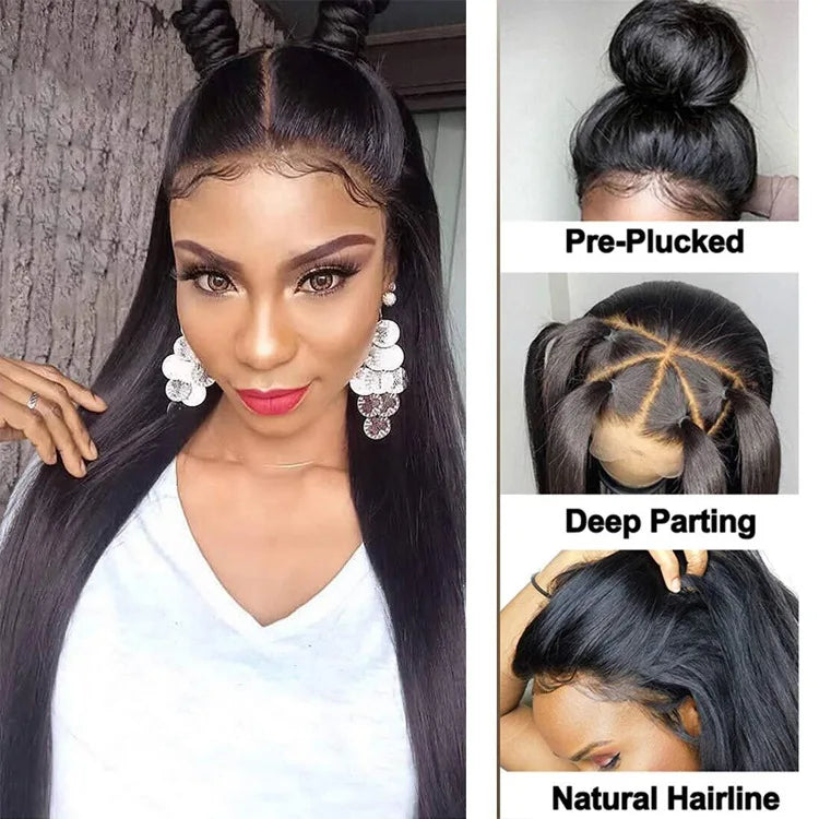 GZBEIYOU Wholesale Water Wave HD Full Lace Wigs Human Hair Lace Front Peruvian Virgin Hair 360 Lace Front Wigs for Black Women