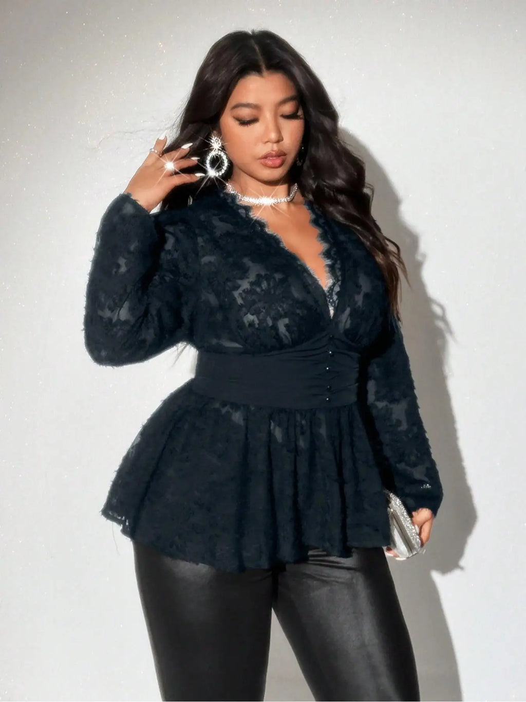 Plus Size Casual Summer Woven Shirt