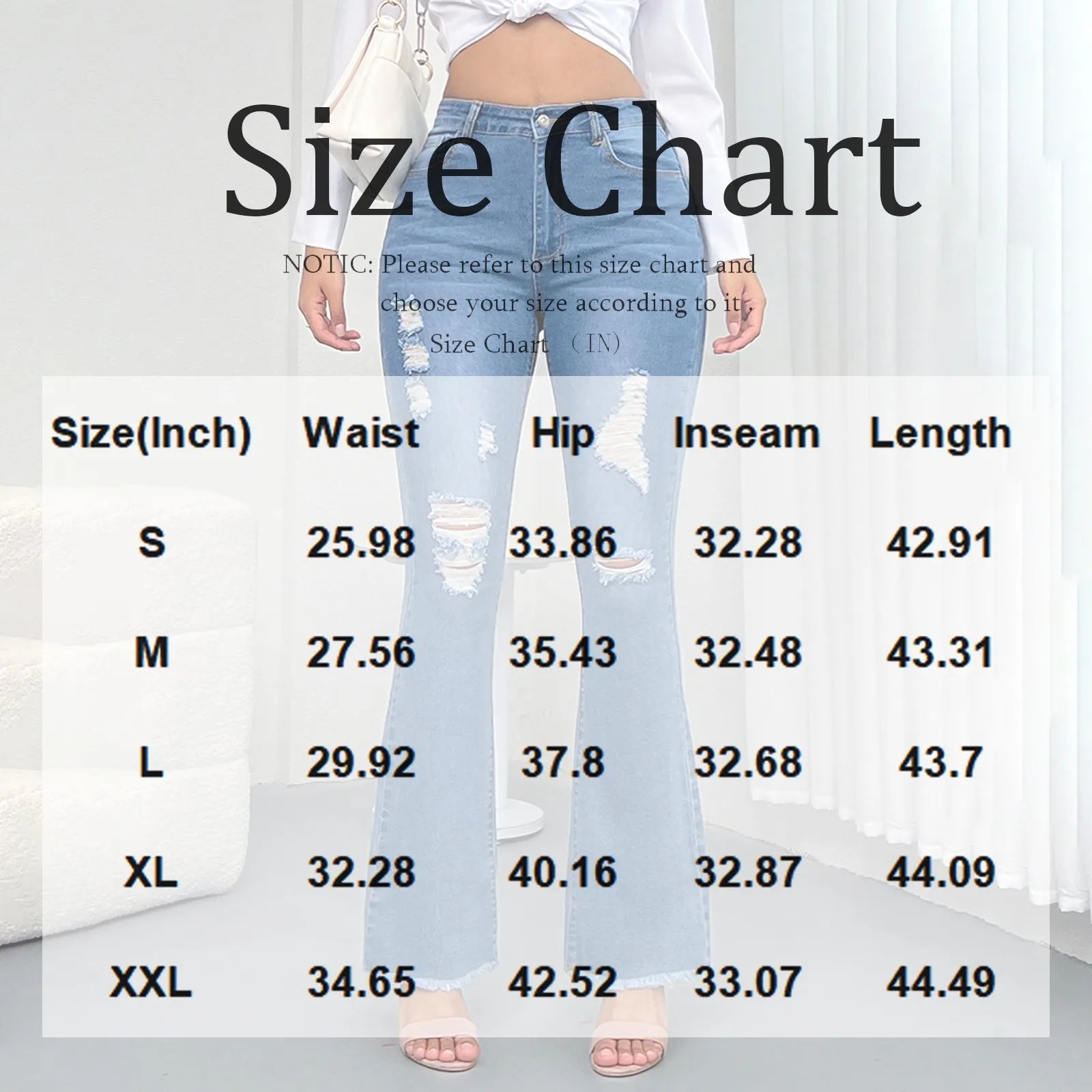 Women's jeans Retro niche ripped jeans High waisted hip-lifting sexy denim trousers with Pocket Solid color slim fit jeans pants