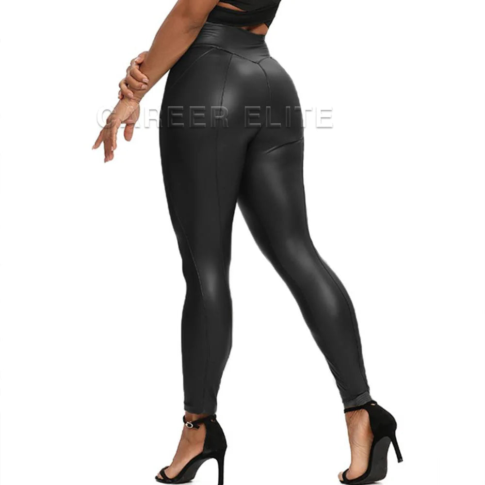 Women's Cargo Pants Casual Pencil Pants Elastic High Waist Seamless Leggings Trousers Fashion Streetwear Y2K All Season Wear