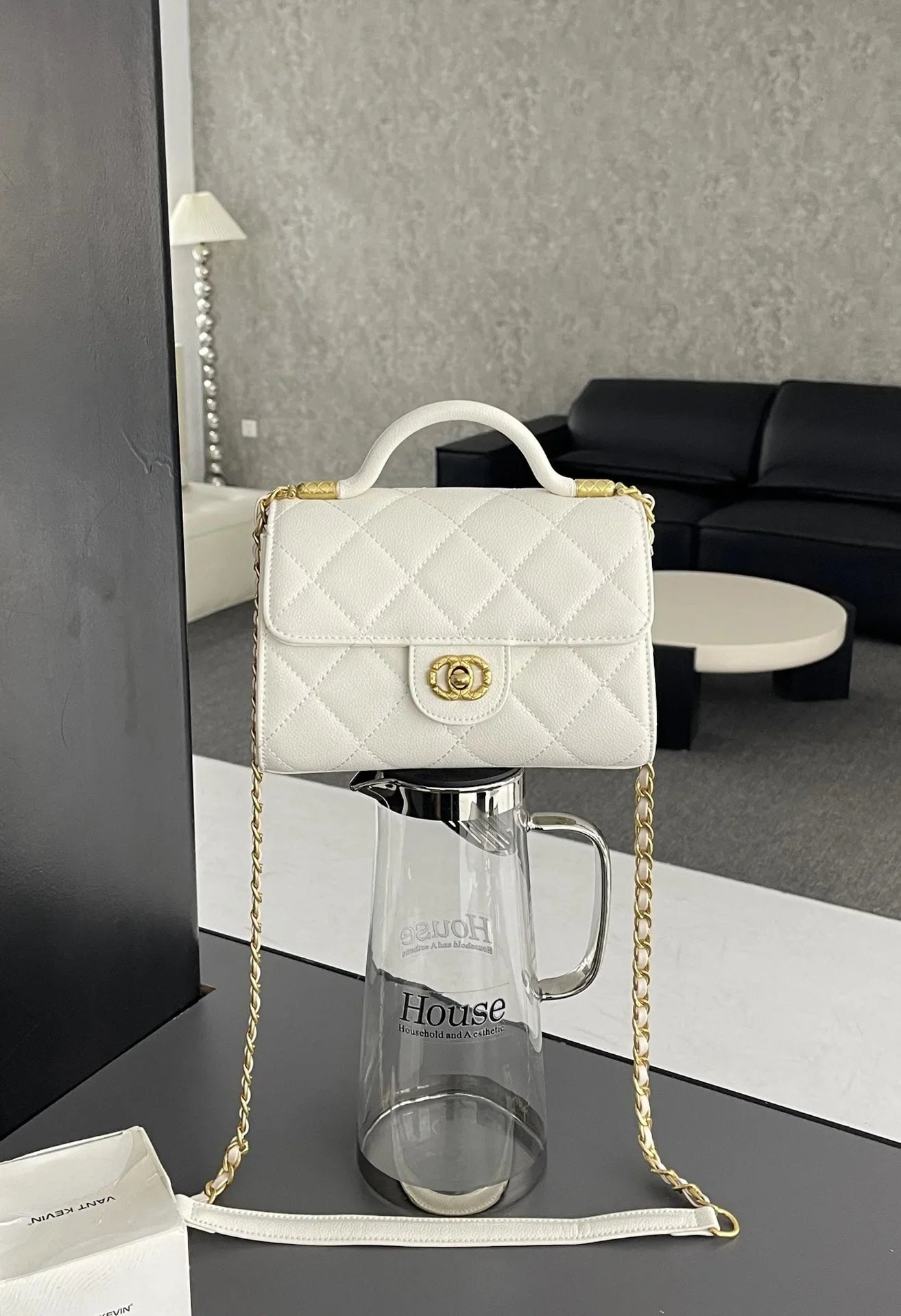 Elegant Leather Handbag for Women Luxury Brand Famous Designer Popular Classic Shoulder Bag with Pockets