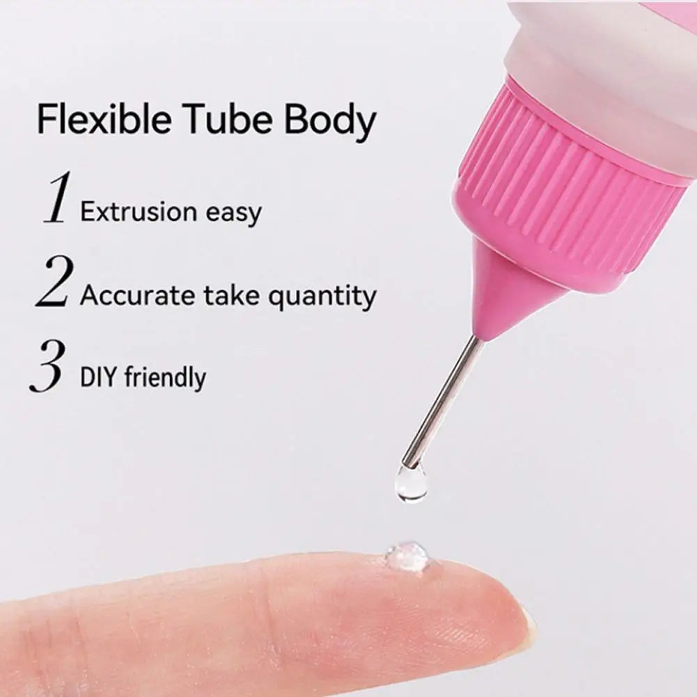15ML Nail Glue Remover for Press on Acetone Free Nail Polish Remover Multi-Functional Remover for Nails Tips Gentle Glue Remover