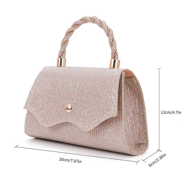 Handbag, Fashionable Makeup Handbag, Single-shoulder Crossbody Bag, Wedding Bridesmaid, Party and Dinner Bag