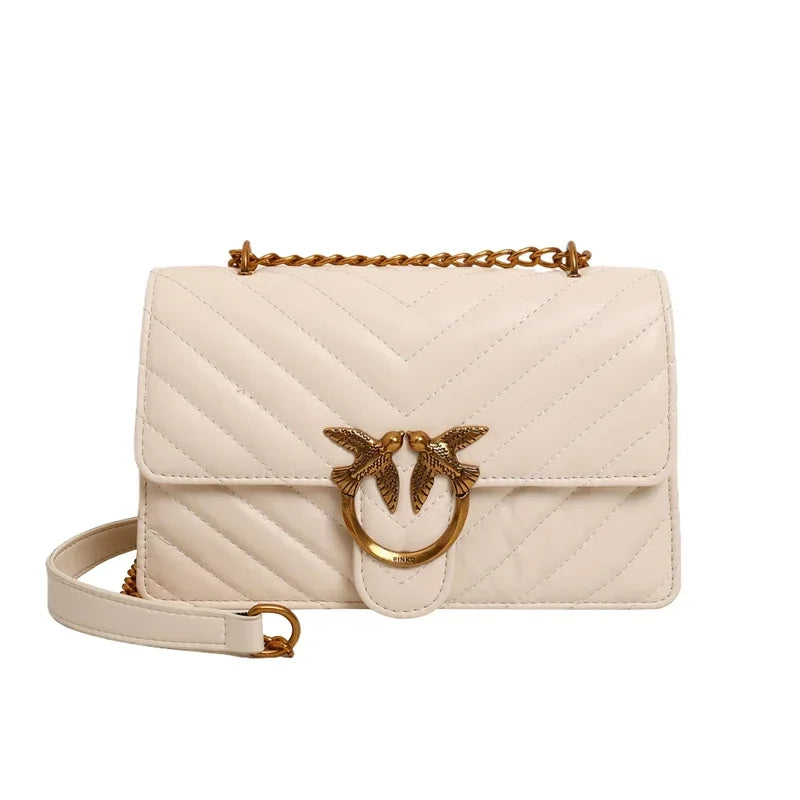 High End Luxury Women Handbag Elegant Leather Tote Fashionable Crossbody Bag Vintage Shoulder Bag Designe