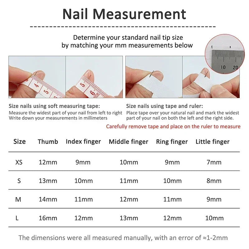 10Pcs Handmade Press on Nails Full Cover 3D Colorful Cute Design Summer Artificial Manicure Short French False Nails Nail Tips