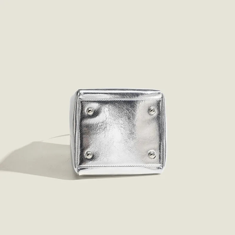 Bucket Bag for Women New Fashion Simple Handbag Classic Versatile Trendy Top-Handle Bags Small Bag