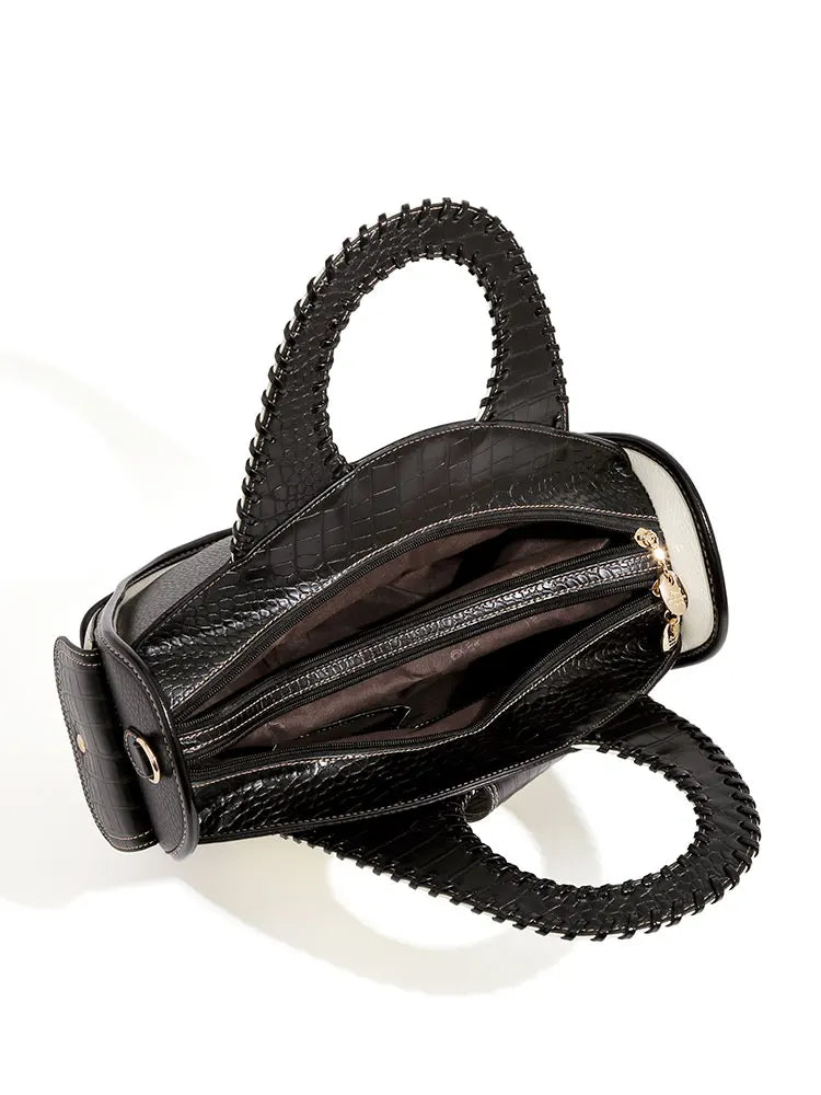 Bag Woman Shoulder Bag High-end Leather Purse Large Capacity Shopping Bag Fashion Designer Women's Top Handle Handbags Crossbody