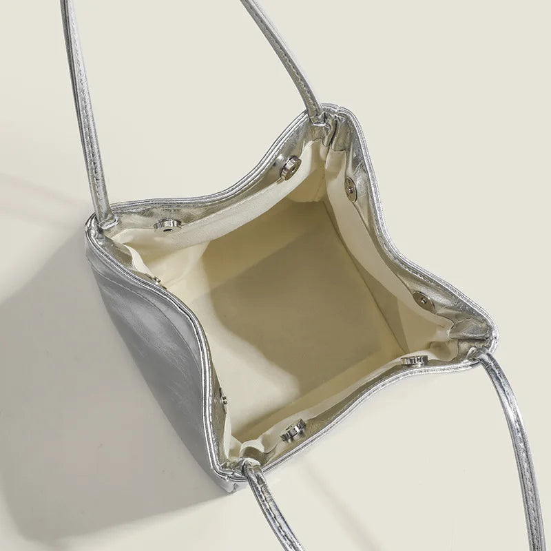 Bucket Bag for Women New Fashion Simple Handbag Classic Versatile Trendy Top-Handle Bags Small Bag