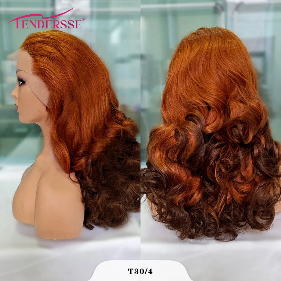 100% Brazilian Hair Super Double Drawn Bouncy Loose Body Wave Glueless 13X4 Lace Frontal Human Hair Wigs For Girls 250 Density