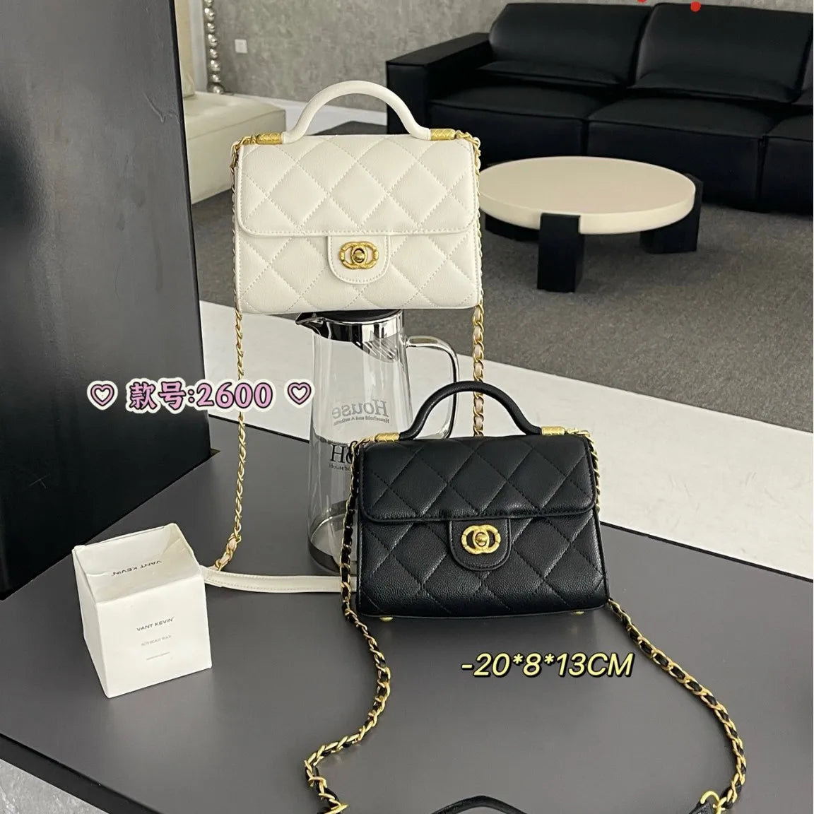 Elegant Leather Handbag for Women Luxury Brand Famous Designer Popular Classic Shoulder Bag with Pockets