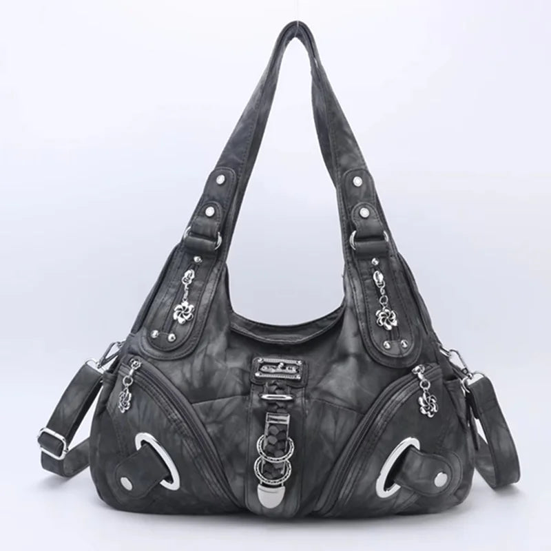 Women Handbags Fashion Shoulder Bag Large Tote Top-handle Shopping Pack Multifunctional Satchel Lady Hobos  Big Purse