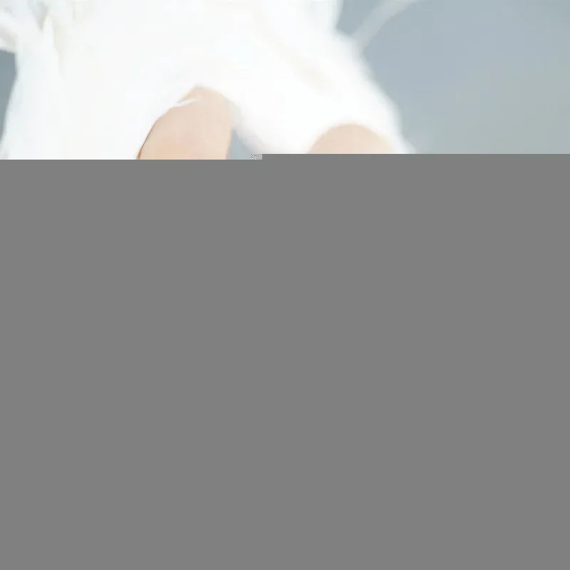 24pcs French Lemon Full Cover Artificial Fake Nails Art Seamless Removable Coffin False Nails With Glue Girls Press On Nail Tips