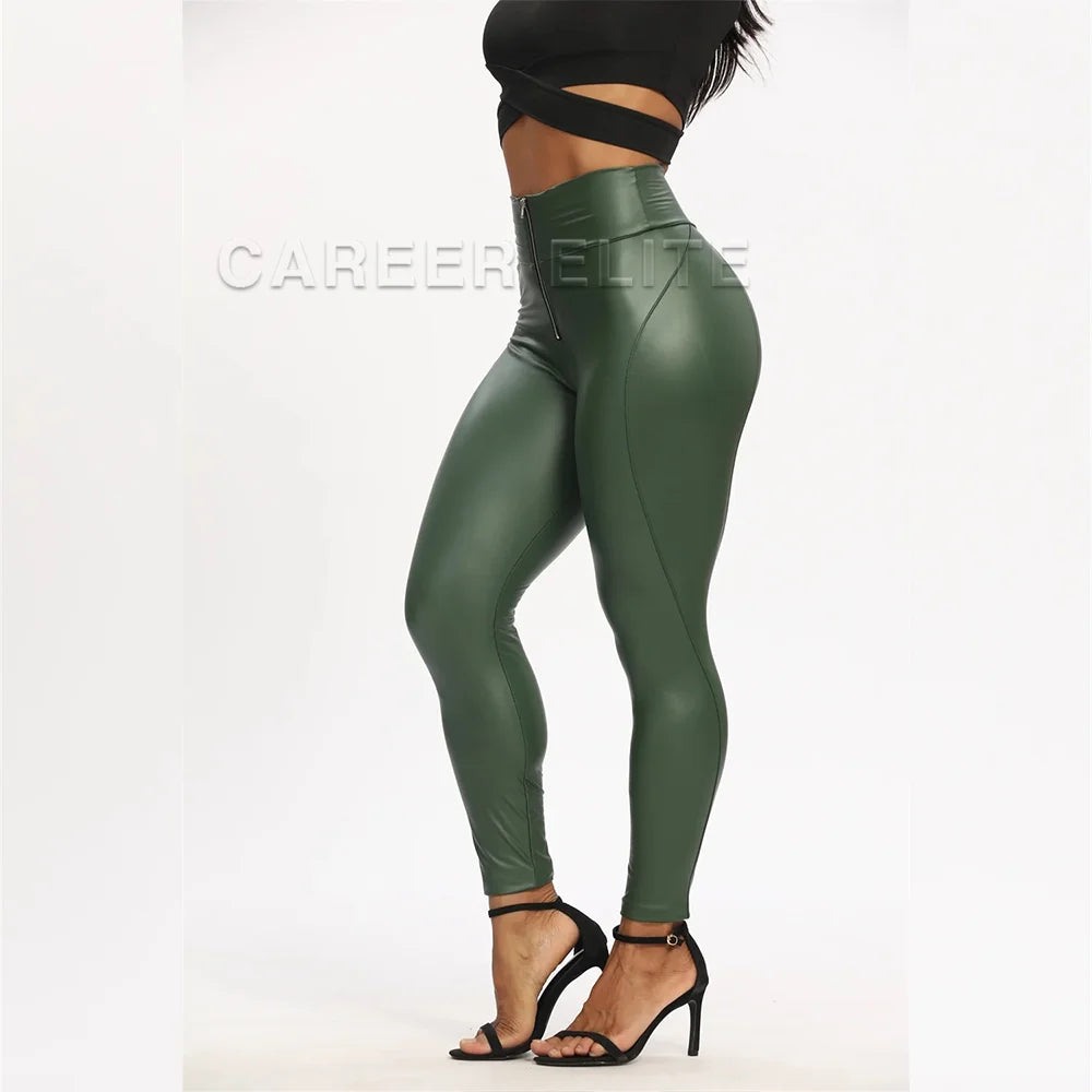 Women's Cargo Pants Casual Pencil Pants Elastic High Waist Seamless Leggings Trousers Fashion Streetwear Y2K All Season Wear