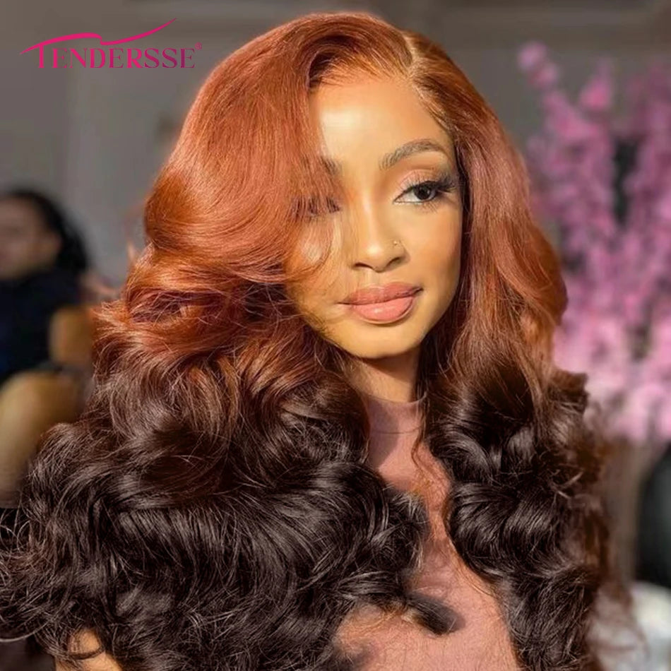 100% Brazilian Hair Super Double Drawn Bouncy Loose Body Wave Glueless 13X4 Lace Frontal Human Hair Wigs For Girls 250 Density