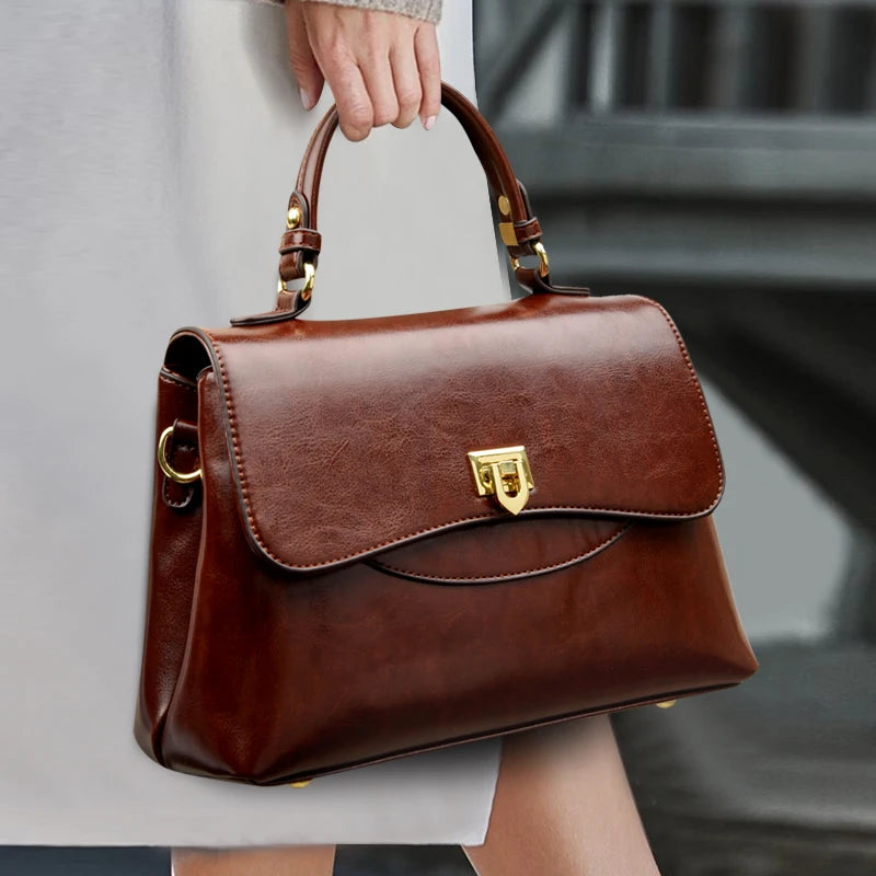 Fashion Female Handbag High Quality Soft Leather Single Shoulder Square Bag Luxury Famous Designer Is Women Crossbody Sac A Main