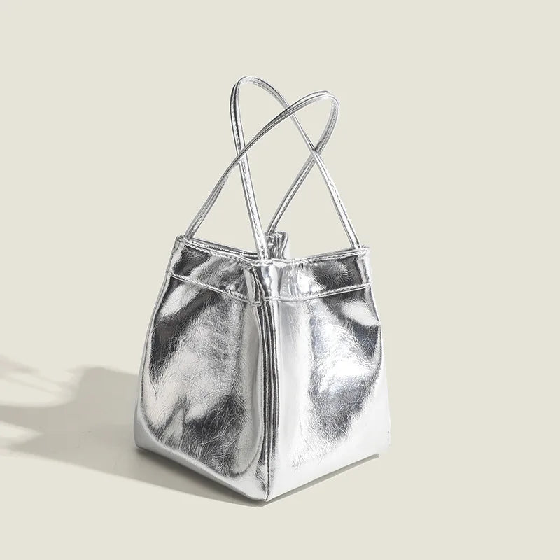 Bucket Bag for Women New Fashion Simple Handbag Classic Versatile Trendy Top-Handle Bags Small Bag