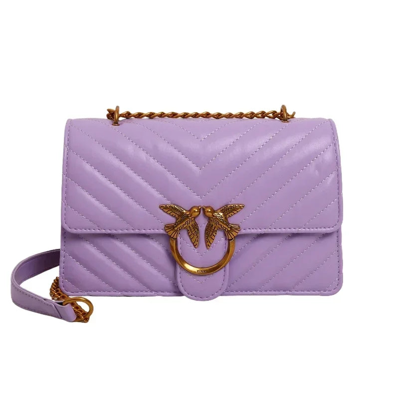 High End Luxury Women Handbag Elegant Leather Tote Fashionable Crossbody Bag Vintage Shoulder Bag Designe