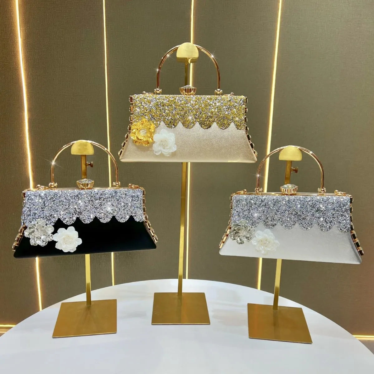 handbag fashionable and versatile dinner bag bridal bridesmaid handbag large-capacity light luxury messenger bag bag